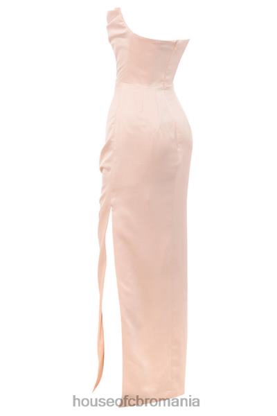 îmbrăcăminte House of CB rochie fără bretele din satin adrienne champagne X4F68622