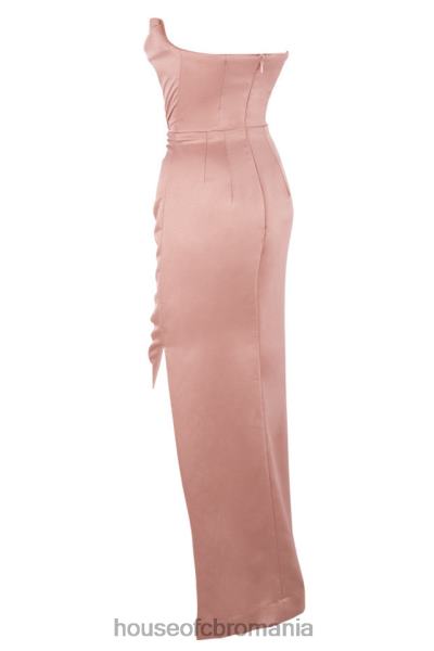 îmbrăcăminte House of CB rochie fără bretele din satin blush adrienne X4F68629