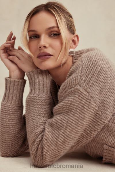 îmbrăcăminte House of CB alara orz cardigan gros din lână naturală X4F68648