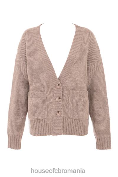 îmbrăcăminte House of CB alara orz cardigan gros din lână naturală X4F68648