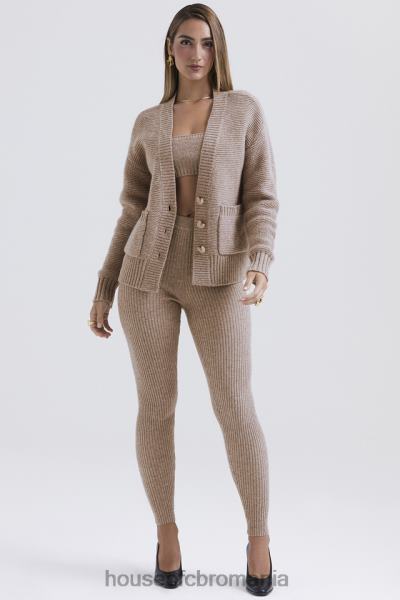 îmbrăcăminte House of CB alara orz cardigan gros din lână naturală X4F68648