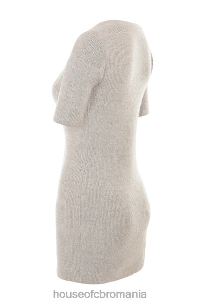 îmbrăcăminte House of CB cardigan din tricot cu coaste din fulgi de ovăz opal X4F68730