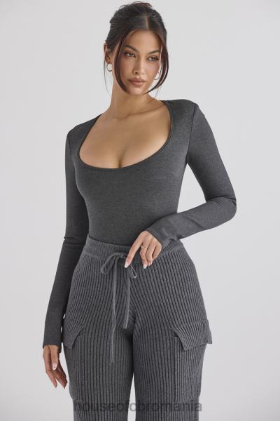 îmbrăcăminte House of CB Body de lounge marianna charcoal X4F68697