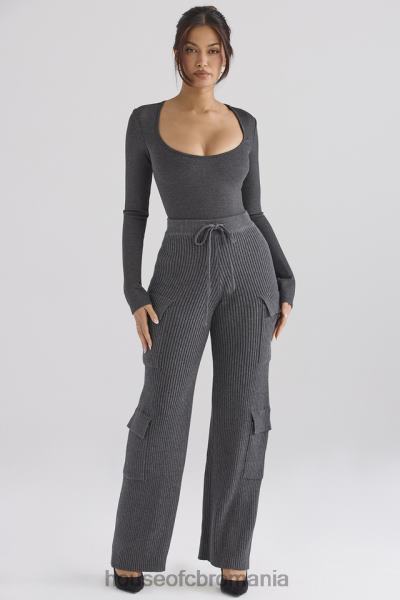 îmbrăcăminte House of CB Body de lounge marianna charcoal X4F68697
