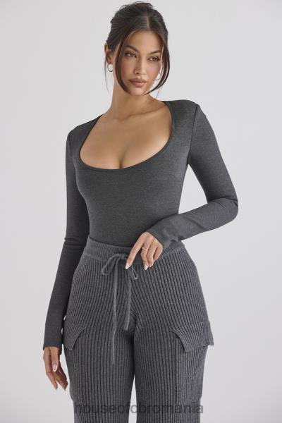 îmbrăcăminte House of CB Body de lounge marianna charcoal X4F68697