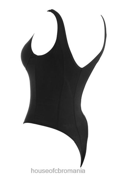 îmbrăcăminte House of CB Body din jerseu moale imani negru marn X4F68811