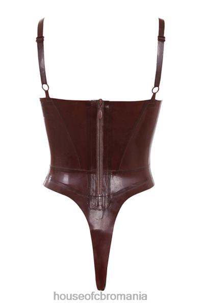 îmbrăcăminte House of CB body bustier din latex stafide tia X4F68797