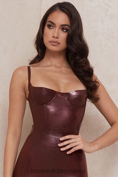 îmbrăcăminte House of CB body bustier din latex stafide tia X4F68797