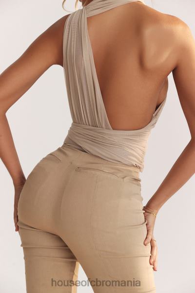 îmbrăcăminte House of CB body cheyanne ecru adunat X4F68665