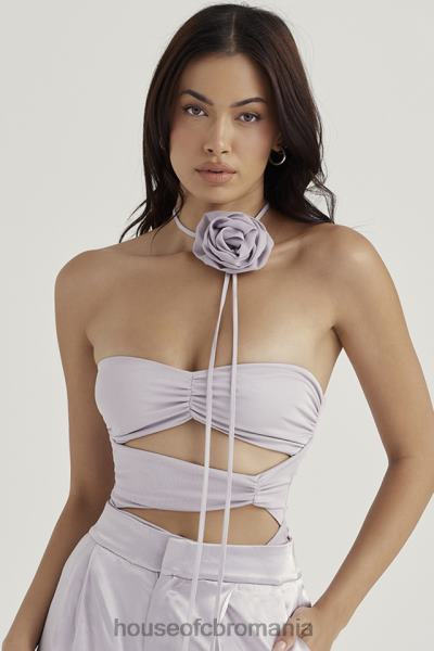 îmbrăcăminte House of CB body cu flori gri joie X4F68713