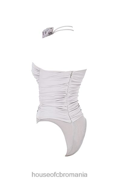îmbrăcăminte House of CB body cu flori gri joie X4F68713