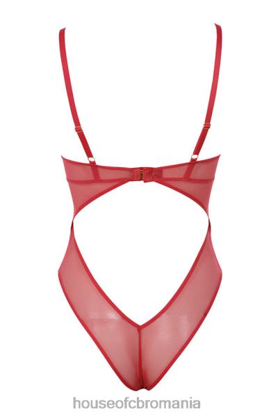 îmbrăcăminte House of CB body din dantela rosie nadia X4F68815