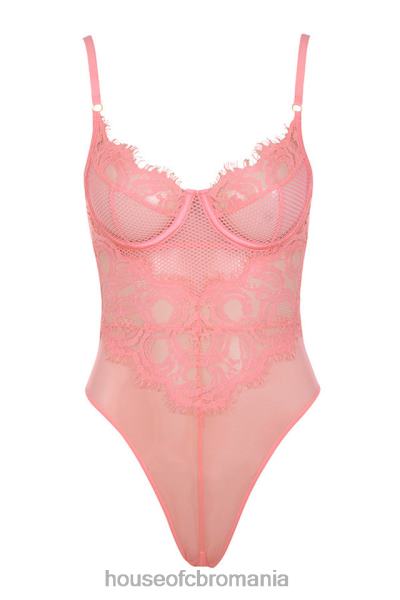 îmbrăcăminte House of CB body din dantela roz nadia X4F68818