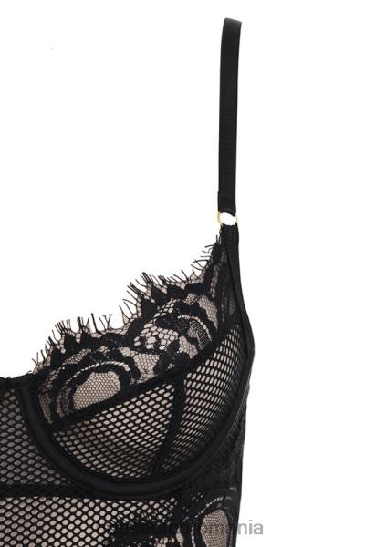îmbrăcăminte House of CB body nadia din dantela neagra X4F68821