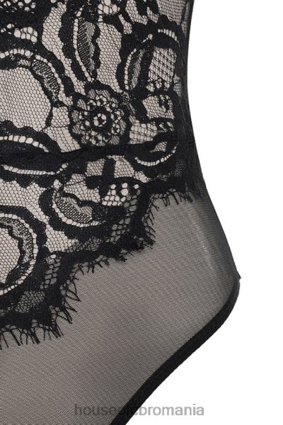 îmbrăcăminte House of CB body nadia din dantela neagra X4F68821