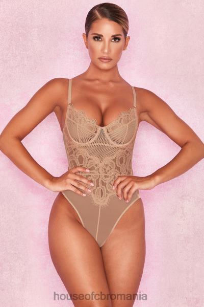 îmbrăcăminte House of CB nadia tan dantela body X4F68816