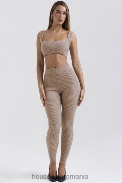 îmbrăcăminte House of CB adhara orz bralette din lana naturala X4F68649