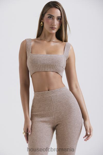 îmbrăcăminte House of CB adhara orz bralette din lana naturala X4F68649