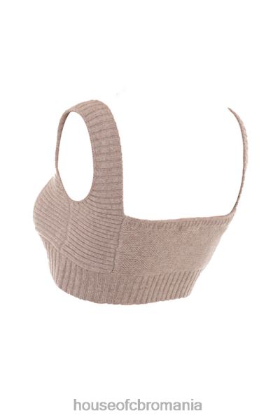 îmbrăcăminte House of CB adhara orz bralette din lana naturala X4F68649
