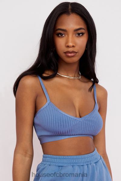 îmbrăcăminte House of CB evie azure bandage bralette X4F68759