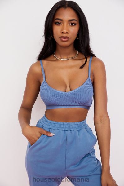 îmbrăcăminte House of CB evie azure bandage bralette X4F68759