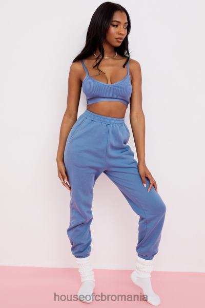 îmbrăcăminte House of CB evie azure bandage bralette X4F68759