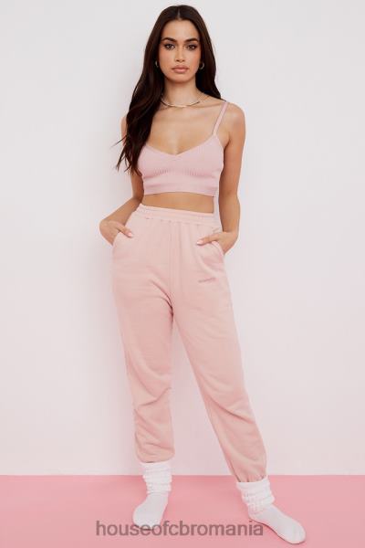 îmbrăcăminte House of CB evie blush bandage bralette X4F68762