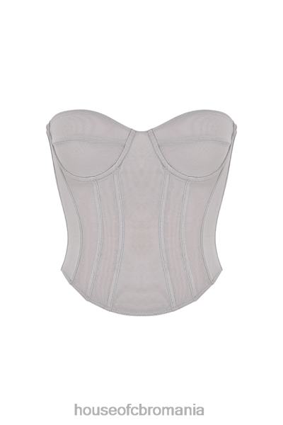 îmbrăcăminte House of CB corset cu sârmă demi gri X4F6851