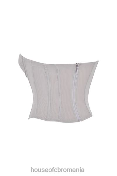 îmbrăcăminte House of CB corset cu sârmă demi gri X4F6851