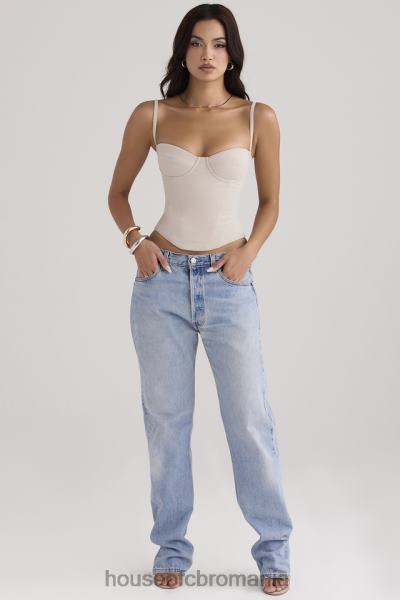 îmbrăcăminte House of CB corset cu sârmă shanna oyster X4F6854