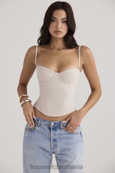 îmbrăcăminte House of CB corset cu sârmă shanna oyster X4F6854