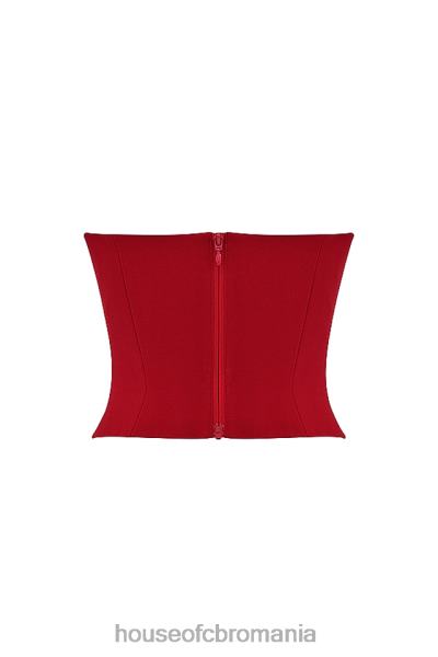 îmbrăcăminte House of CB corset cu trandafir roșu lydia X4F6831
