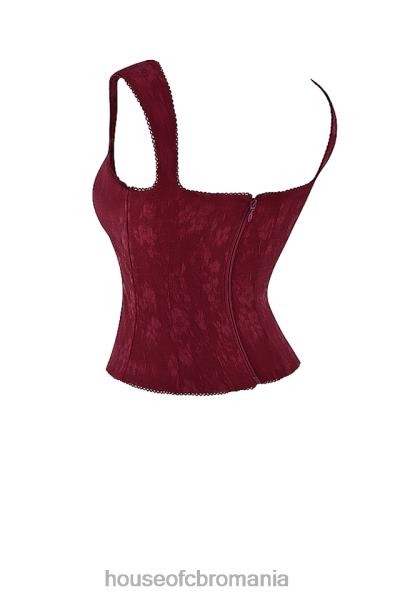 îmbrăcăminte House of CB corset floral parisa merlot X4F687