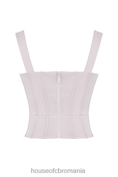 îmbrăcăminte House of CB corset liberty din satin cristal X4F6864