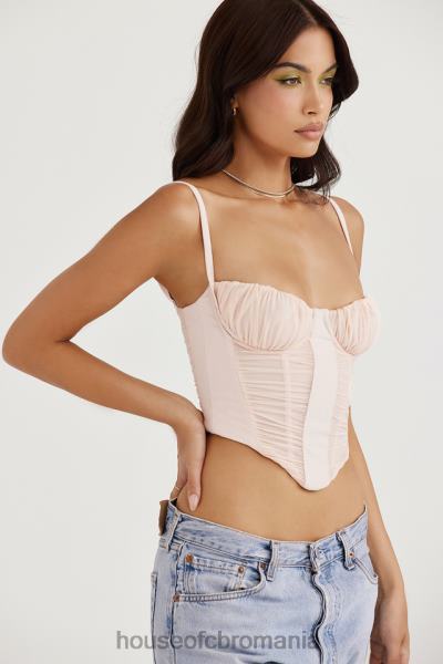 îmbrăcăminte House of CB corset rochelle bujor adunat X4F6859