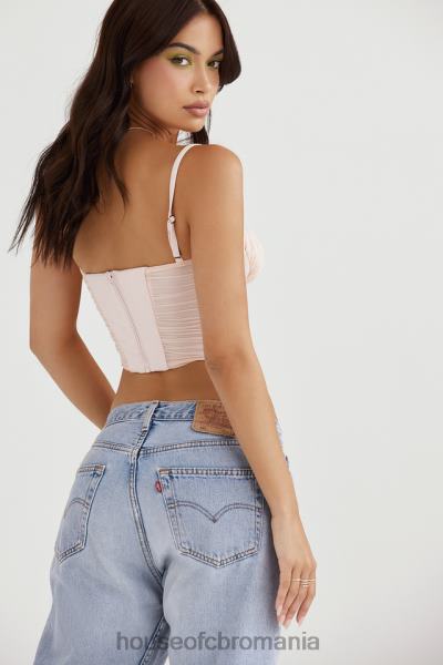 îmbrăcăminte House of CB corset rochelle bujor adunat X4F6859