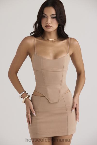 îmbrăcăminte House of CB corset sculptor flavia bej X4F6856
