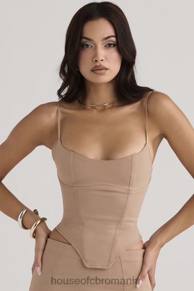 îmbrăcăminte House of CB corset sculptor flavia bej X4F6856