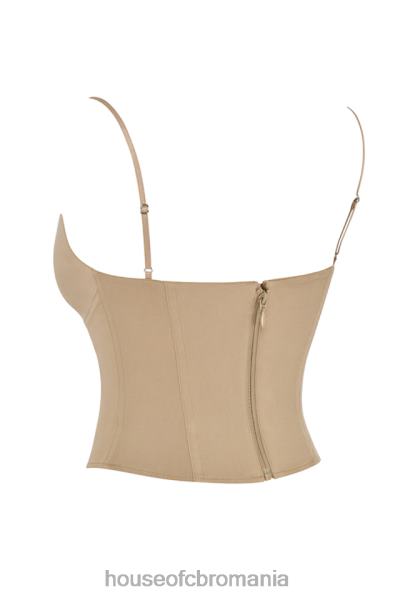 îmbrăcăminte House of CB corset sculptor flavia bej X4F6856