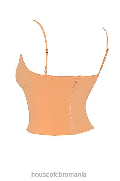 îmbrăcăminte House of CB corset sculptor flavia mandarine X4F6818