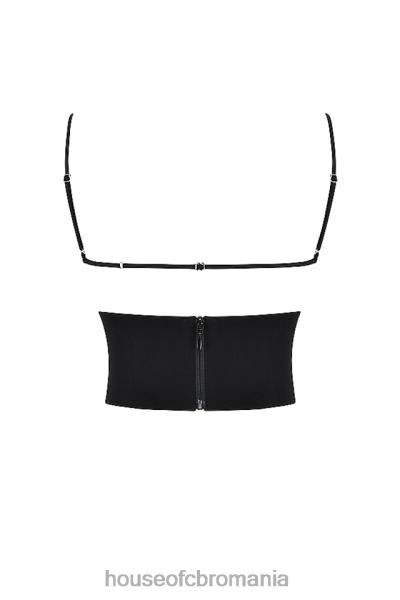 îmbrăcăminte House of CB corset sculptor sophia negru X4F6837