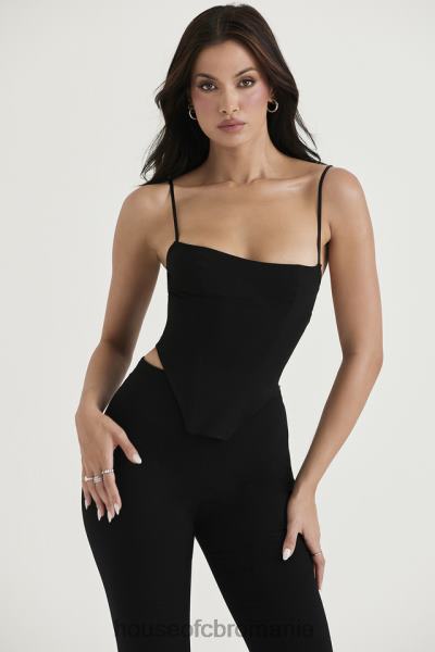 îmbrăcăminte House of CB corset sculptor sophia negru X4F6837