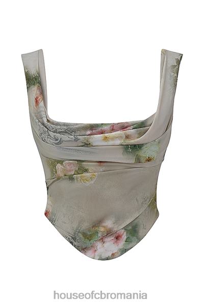 îmbrăcăminte House of CB un corset floral vintage X4F6828