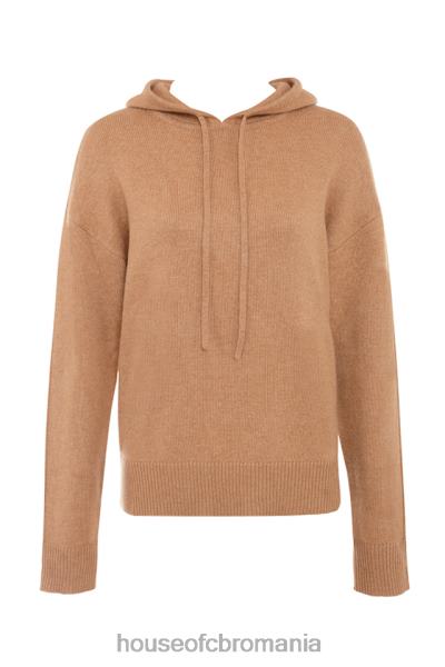 îmbrăcăminte House of CB hanorac jionni camel cashmere amestec X4F68651