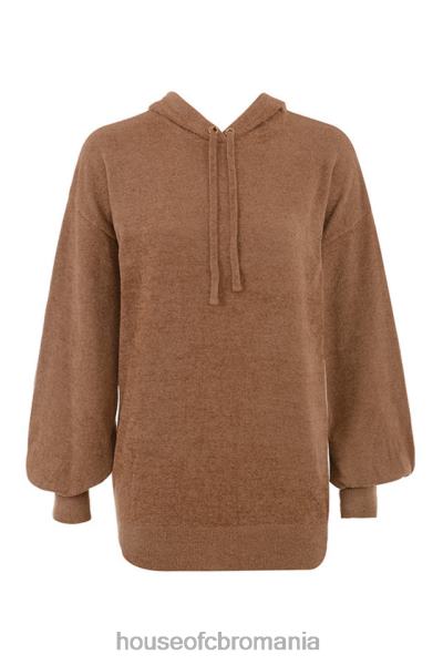 îmbrăcăminte House of CB hanorac lexi toffee slouchy fit X4F68777