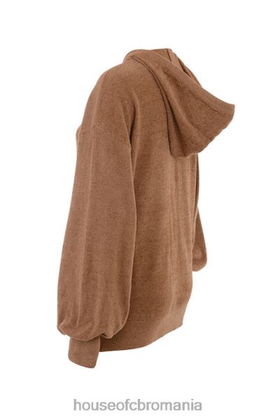 îmbrăcăminte House of CB hanorac lexi toffee slouchy fit X4F68777