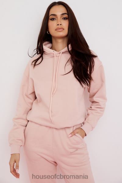 îmbrăcăminte House of CB hanorac supradimensionat cu halo blush X4F68763