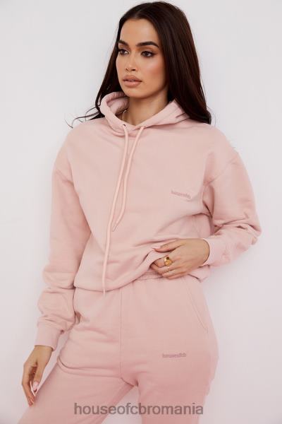 îmbrăcăminte House of CB hanorac supradimensionat cu halo blush X4F68763