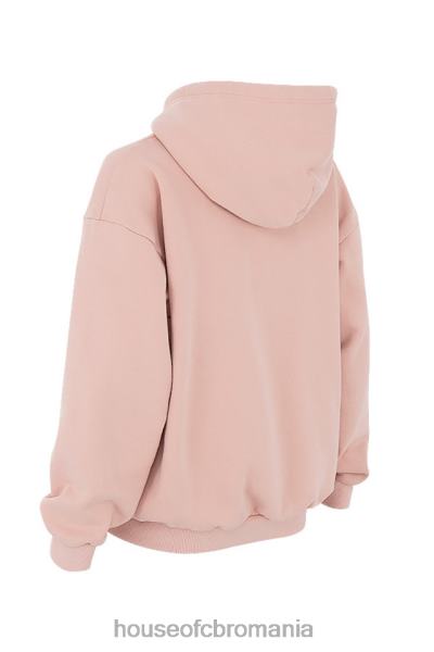 îmbrăcăminte House of CB storm blush blush cu fermoar prin hanorac X4F68766