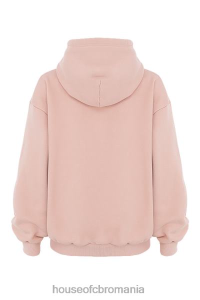îmbrăcăminte House of CB storm blush blush cu fermoar prin hanorac X4F68766